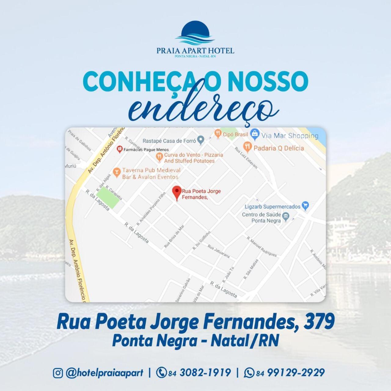 Praia Apart Hotel Natal Exterior foto